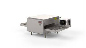 Innovative removable front panel for easy access to conveyor, fingers, and bake chamber.