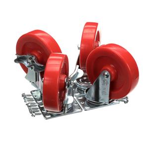 Plate Casters Heavy Duty 6