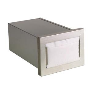 Built-in horizontal napkin dispenser - Stainless Steel