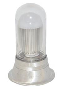 LED bulb w L55-X022 globe, 12watt